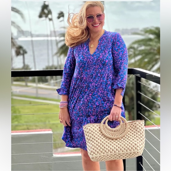 Lilly Pulitzer Alaina Dress Size L - Picture 12 of 13